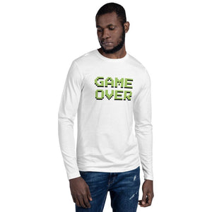 game over long sleeve fitted crew t-shirt - mo.be