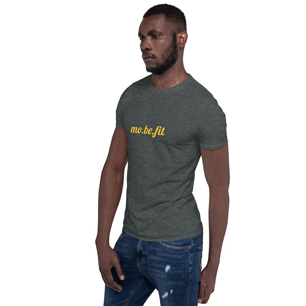 mo.be.fit men's plain tee - mo.be