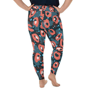 leopard curve leggings - mo.be