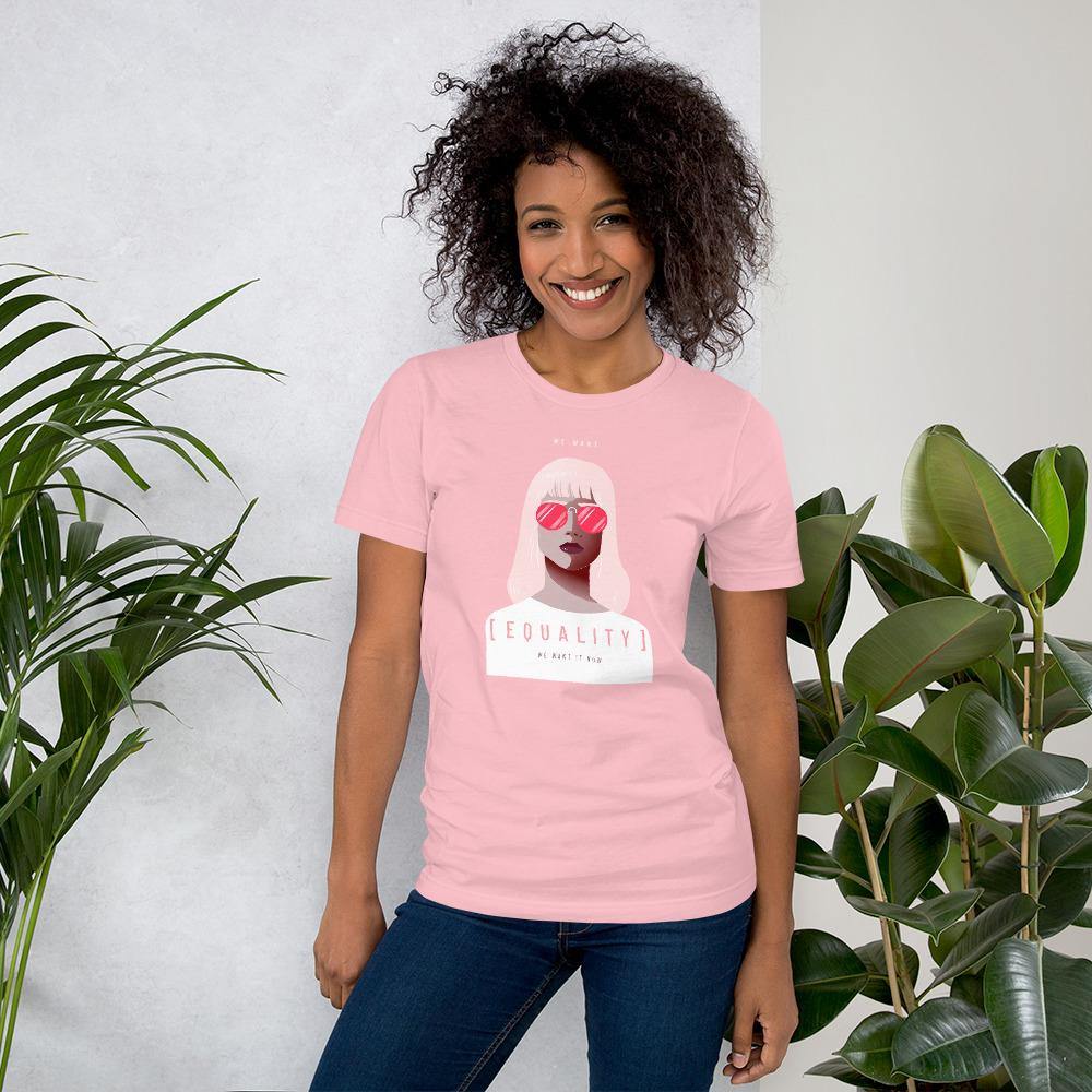 we want equality now women's t-shirt - mo.be