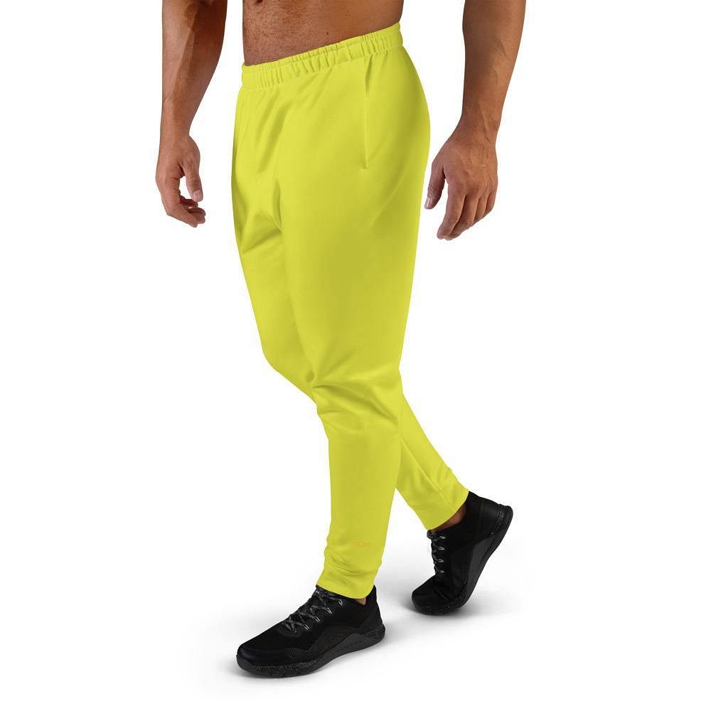 men's lime green joggers - mo.be
