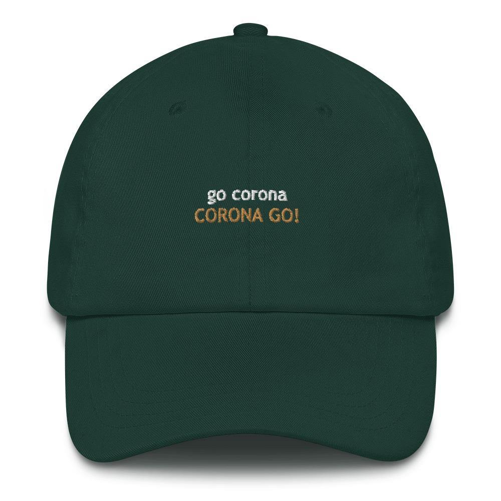 go corona baseball cap - mo.be