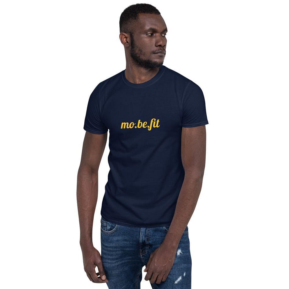 mo.be.fit men's plain tee - mo.be