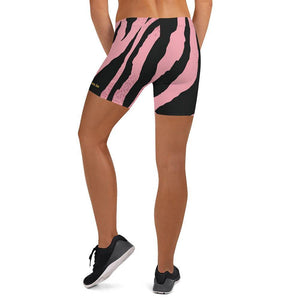 women's pink tiger shorts - mo.be