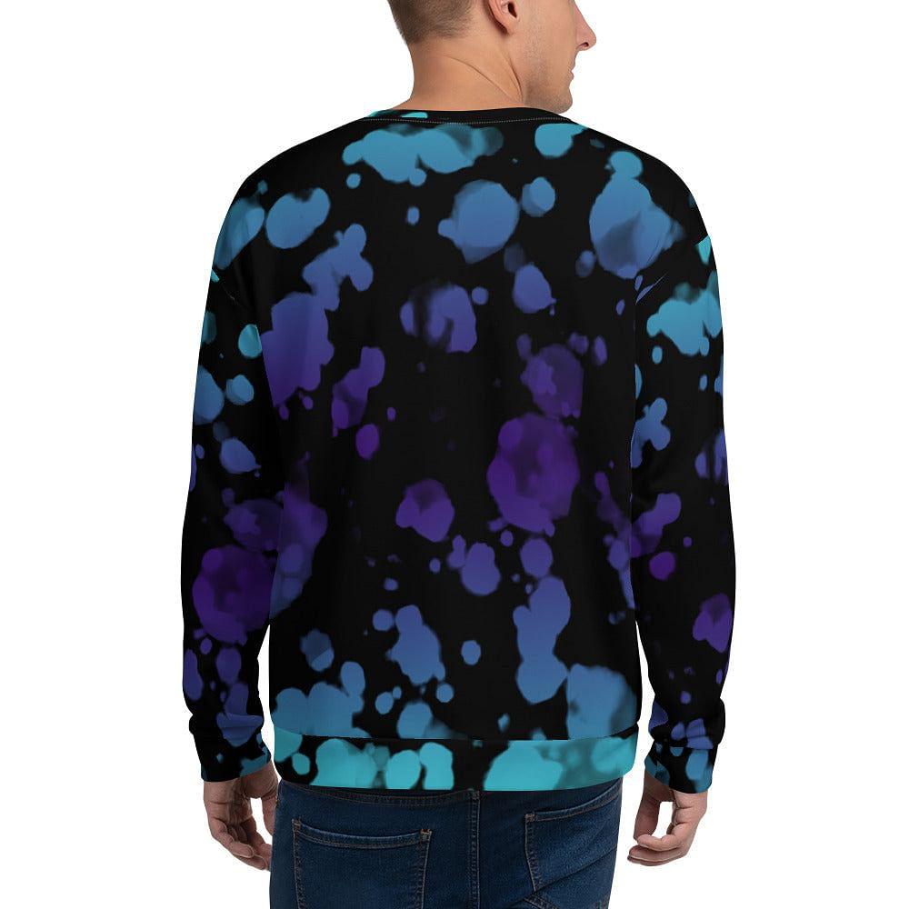 night with purple rain men's sweatshirt - mo.be