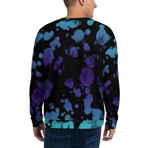 night with purple rain men's sweatshirt - mo.be
