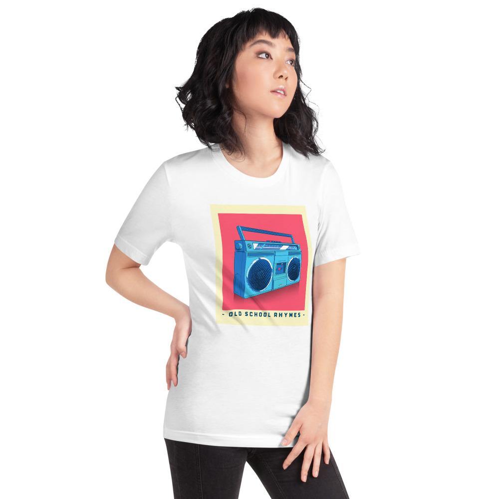 old school rhymes women's t-shirt - mo.be