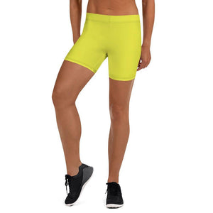 mo.be.fit lime women's shorts - mo.be