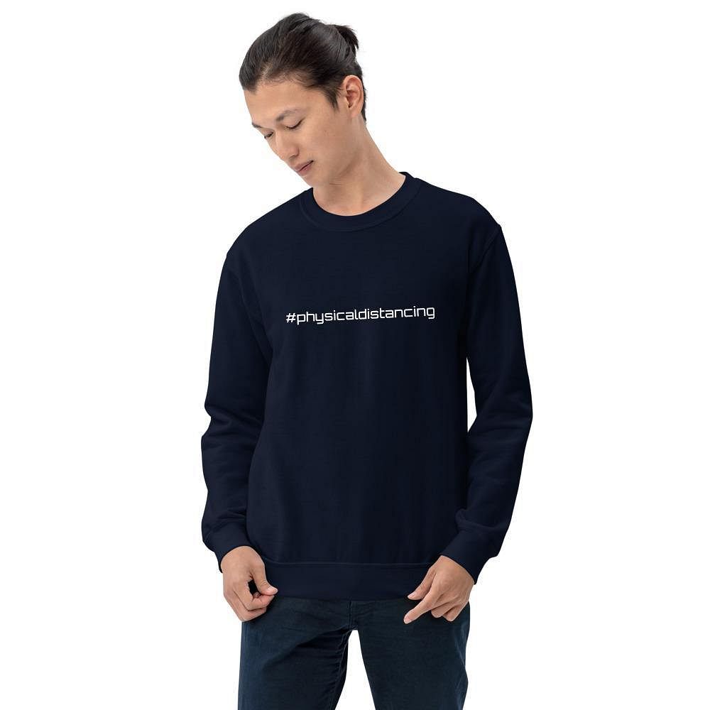 Men's Distancing Sweatshirt - mo.be
