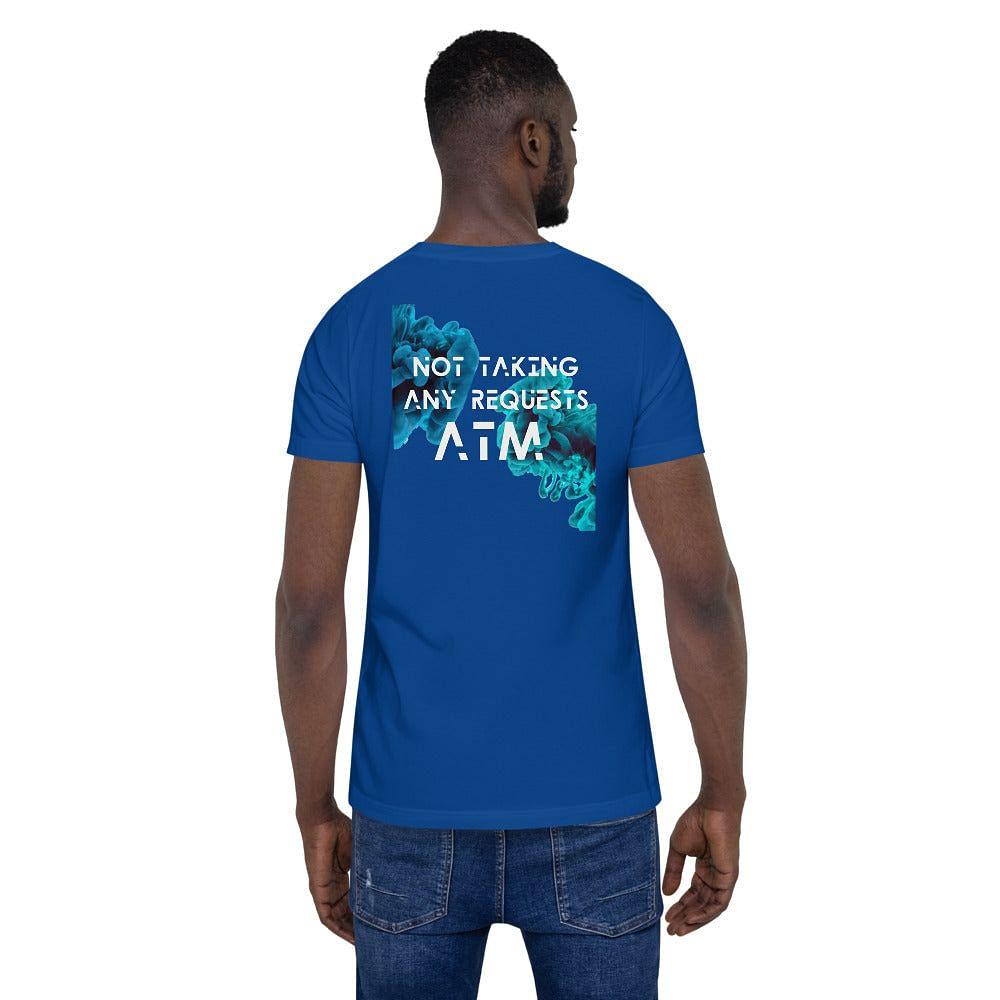 this DJ doesn't take requests t-shirt - mo.be