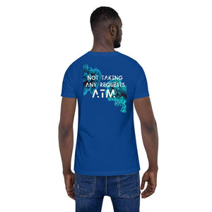 this DJ doesn't take requests t-shirt - mo.be