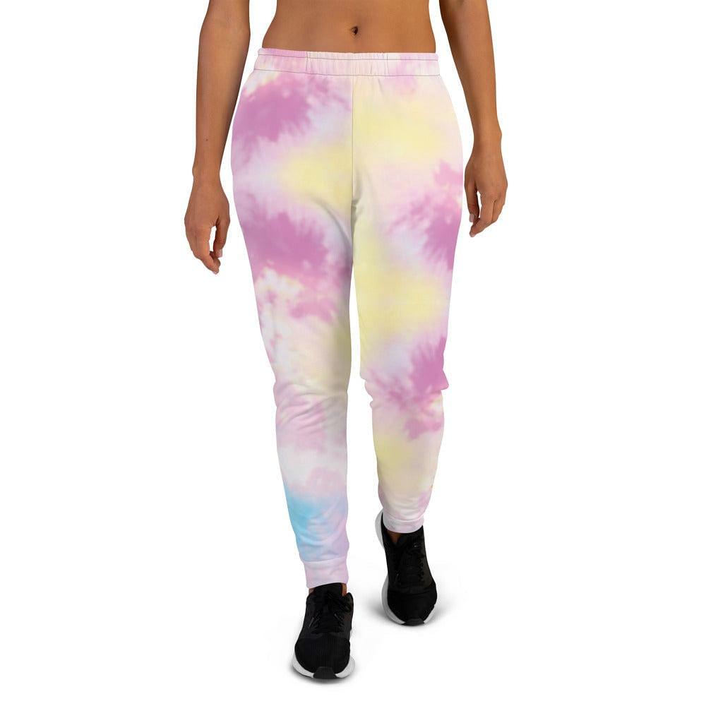 tie dye women's joggers - mo.be