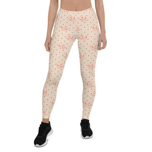 pink flyers women's leggings - mo.be