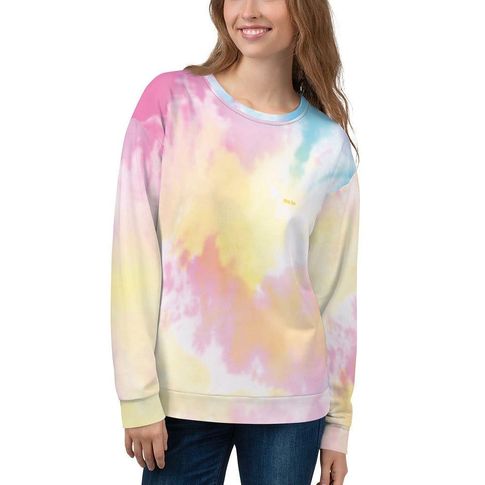 Women's Tie Dye Print Sweatshirt - mo.be