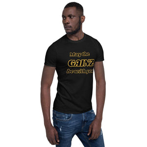 may the gainz be with you t-shirt - mo.be