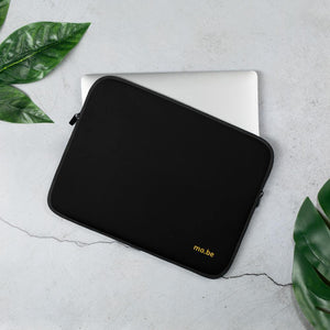 Black Laptop Sleeve - mo.be