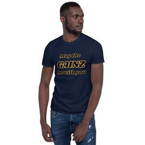 may the gainz be with you t-shirt - mo.be