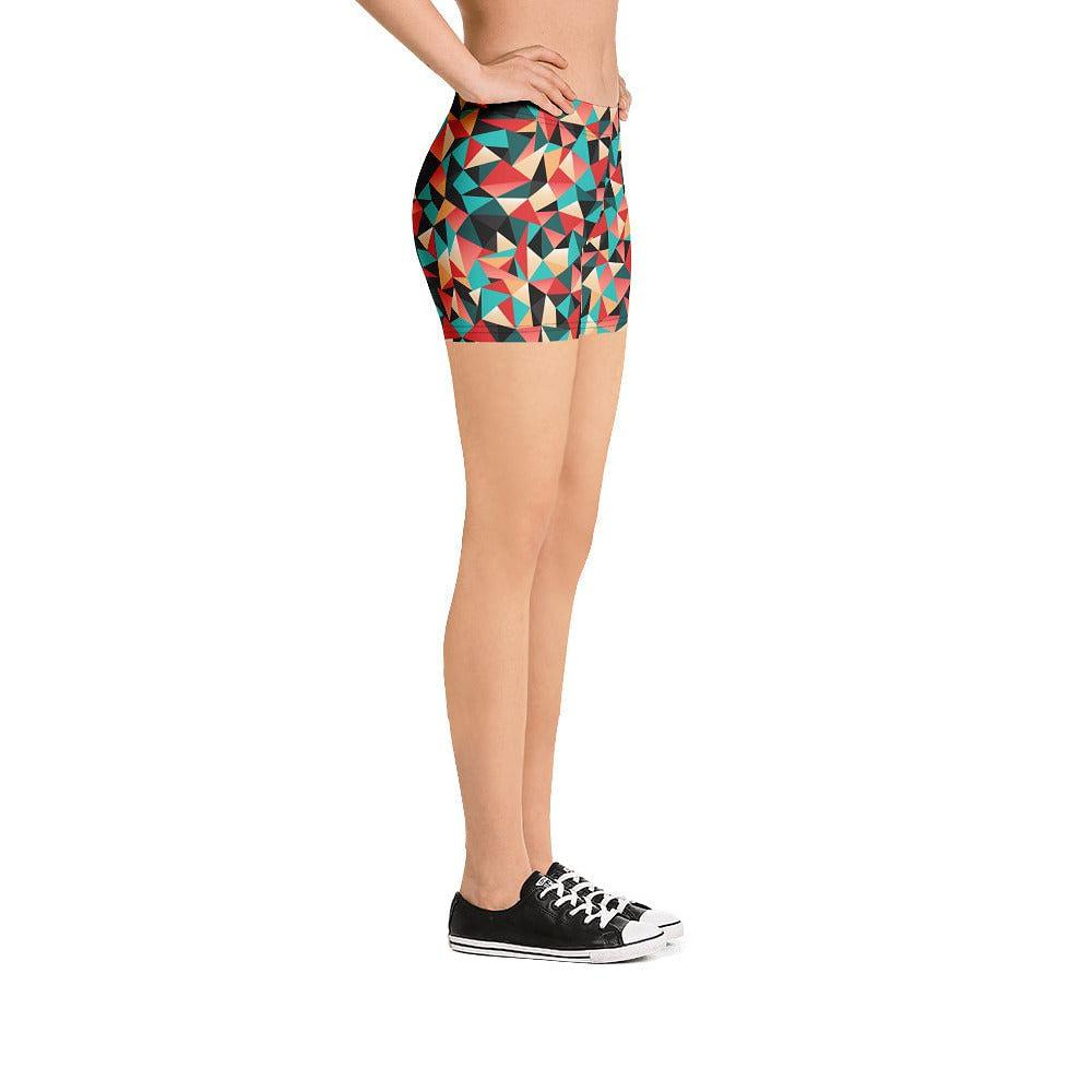 women's kaleidoscope shorts - mo.be
