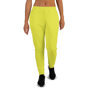 women's lime joggers - mo.be