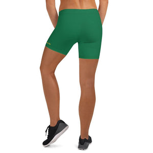 mo.be.fit green women's shorts - mo.be