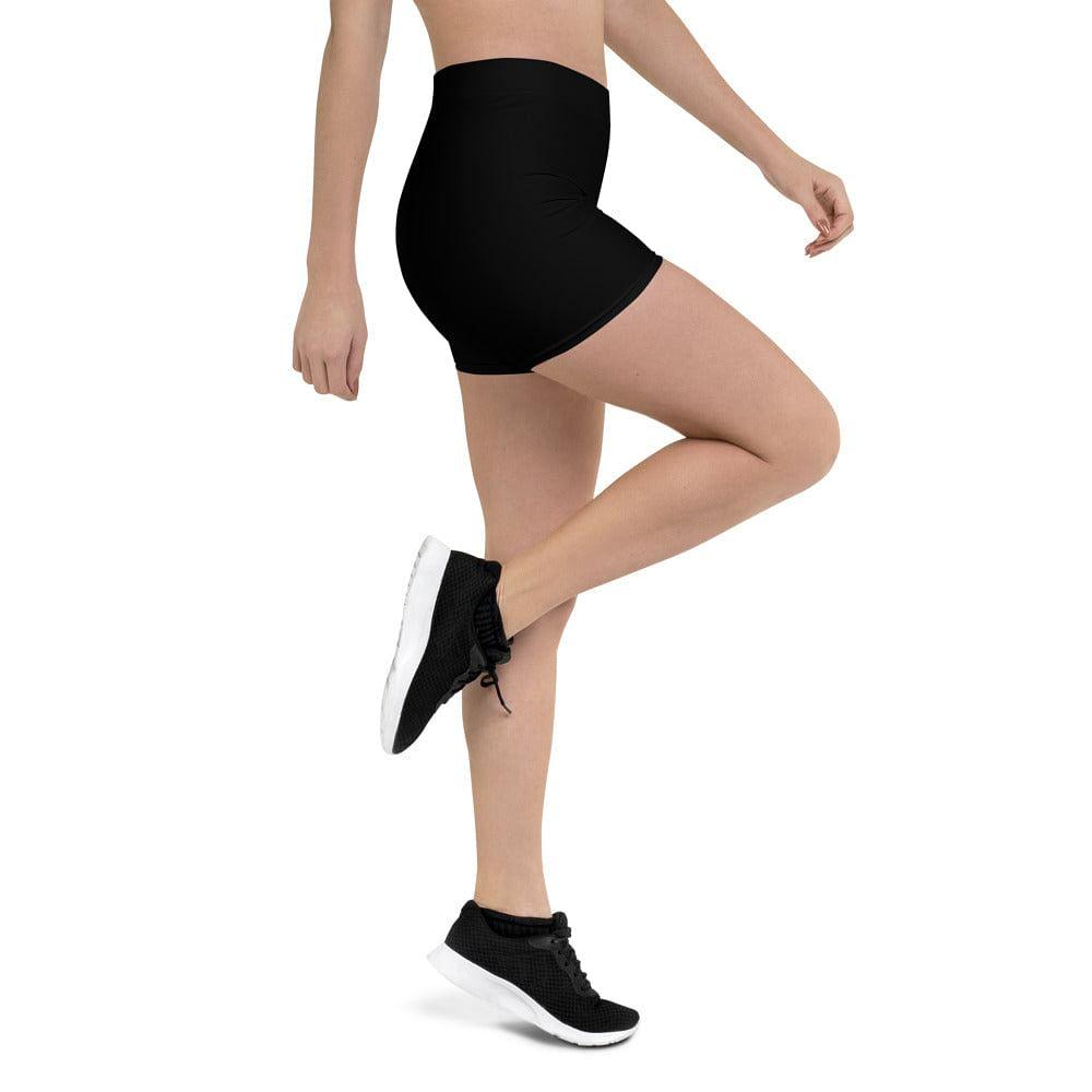 mo.be.fit women's black shorts - mo.be