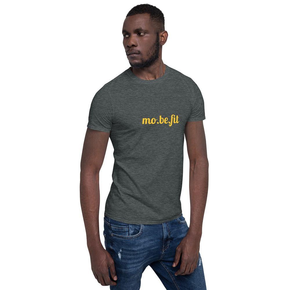 mo.be.fit men's plain tee - mo.be
