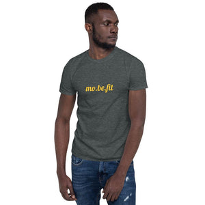 mo.be.fit men's plain tee - mo.be