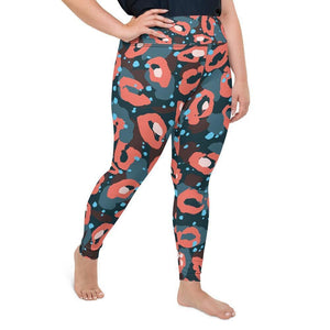 leopard curve leggings - mo.be
