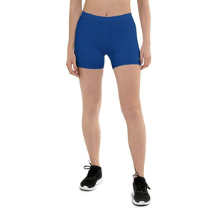 mo.be.fit women's navy shorts - mo.be