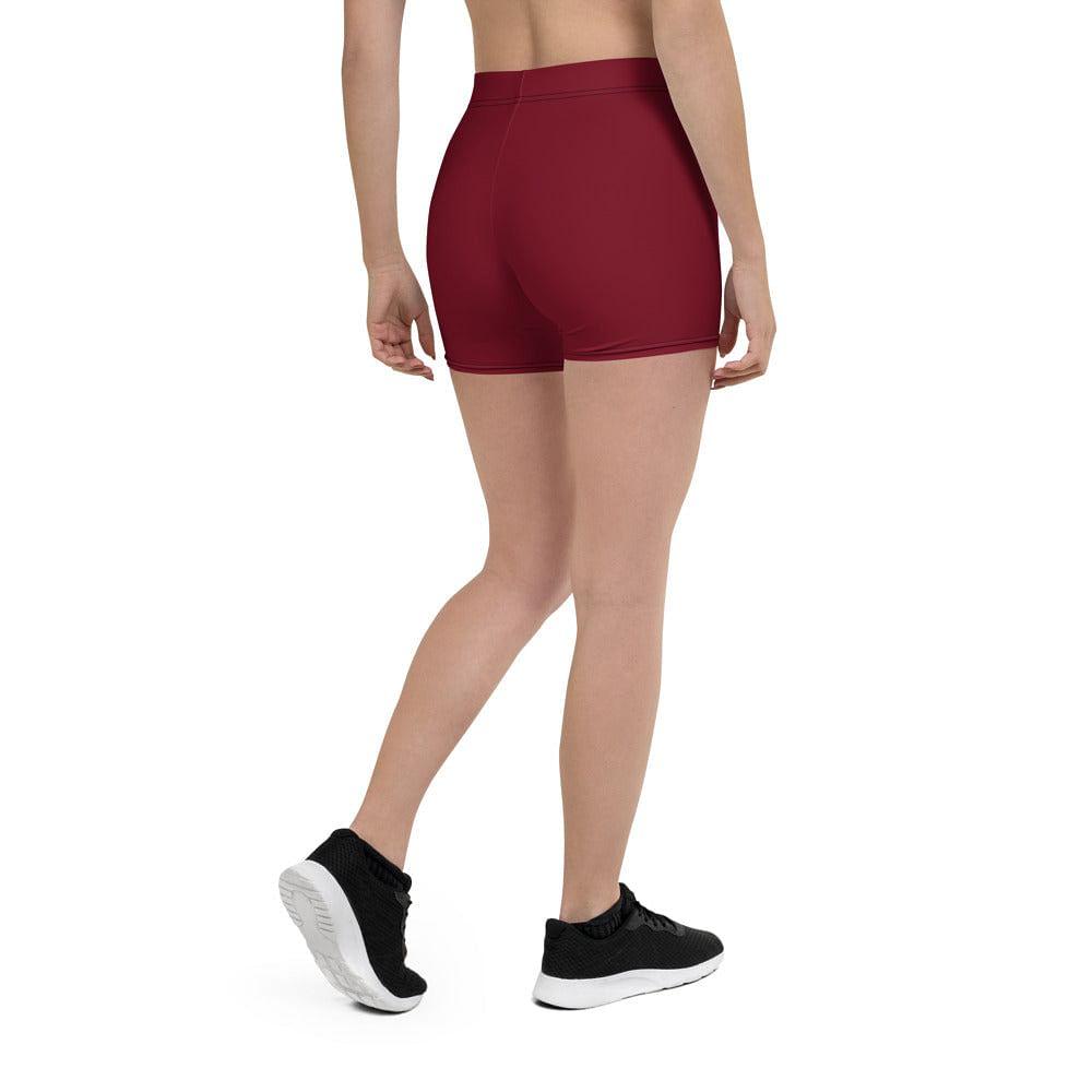mo.be.fit women's red shorts - mo.be