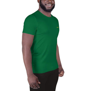 mo.be.fit plaingreen athletic fit t-shirt - mo.be