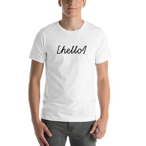 subtle hello t-shirt - mo.be