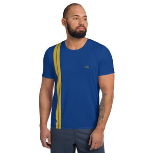 mo.be.fit 2 navy athletic t-shirt - mo.be
