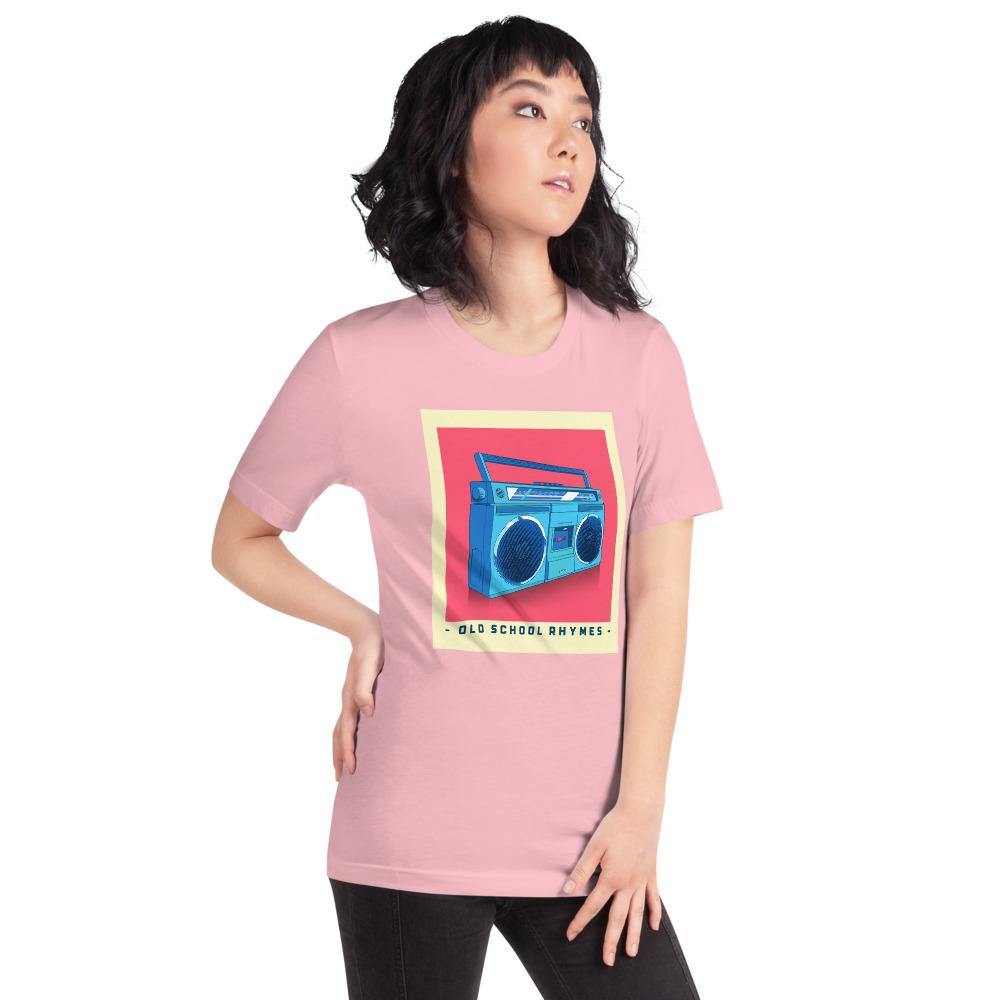 old school rhymes women's t-shirt - mo.be