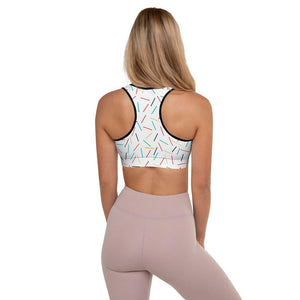 sprinkles padded sports bra - mo.be