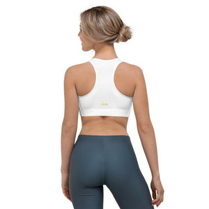 white sports bra - mo.be
