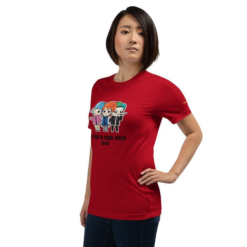 k-pop in your area women's t-shirt - mo.be