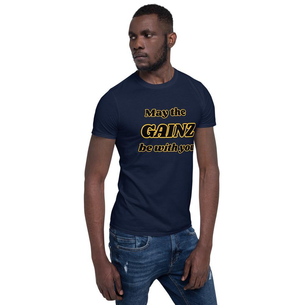 may the gainz be with you t-shirt - mo.be