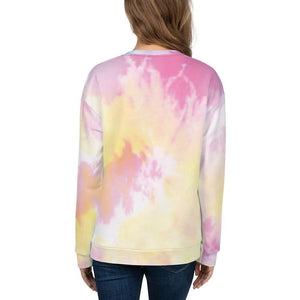 Women's Tie Dye Print Sweatshirt - mo.be