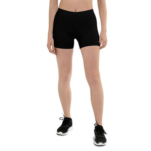 mo.be.fit women's black shorts - mo.be