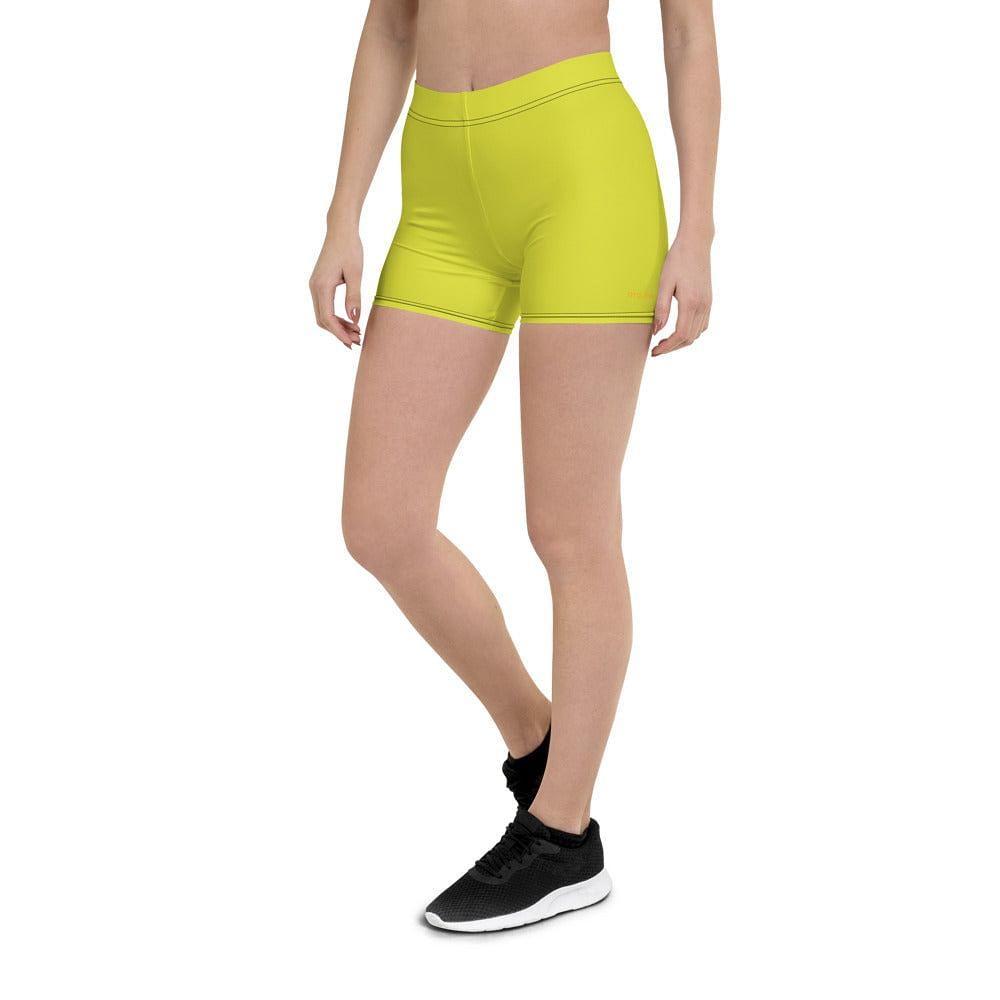 mo.be.fit lime women's shorts - mo.be