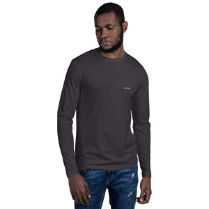 men's mo.be fitted long sleeve t-shirt - mo.be