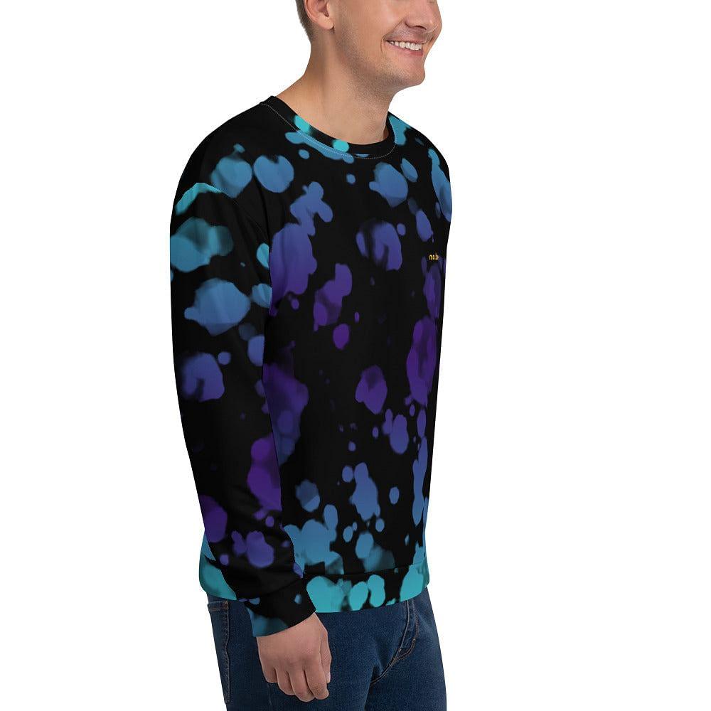 night with purple rain men's sweatshirt - mo.be
