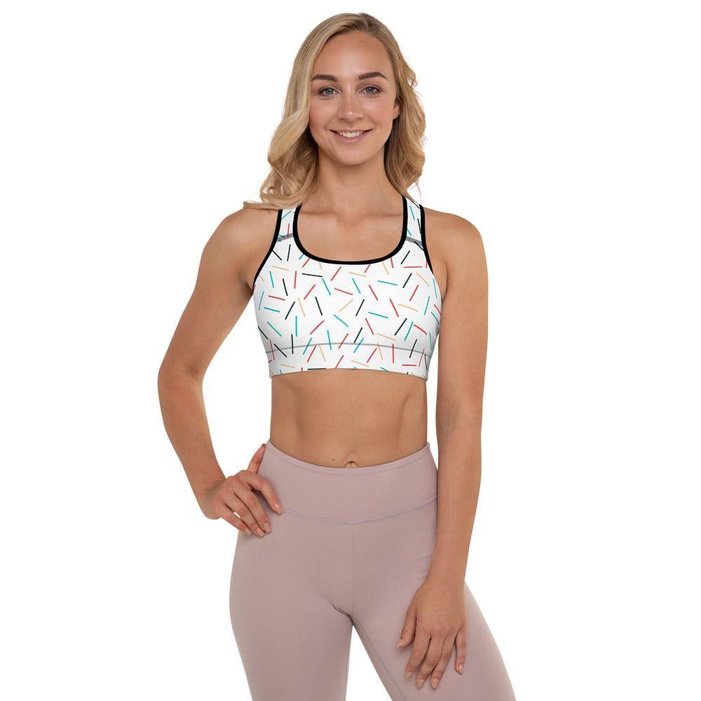 sprinkles padded sports bra - mo.be