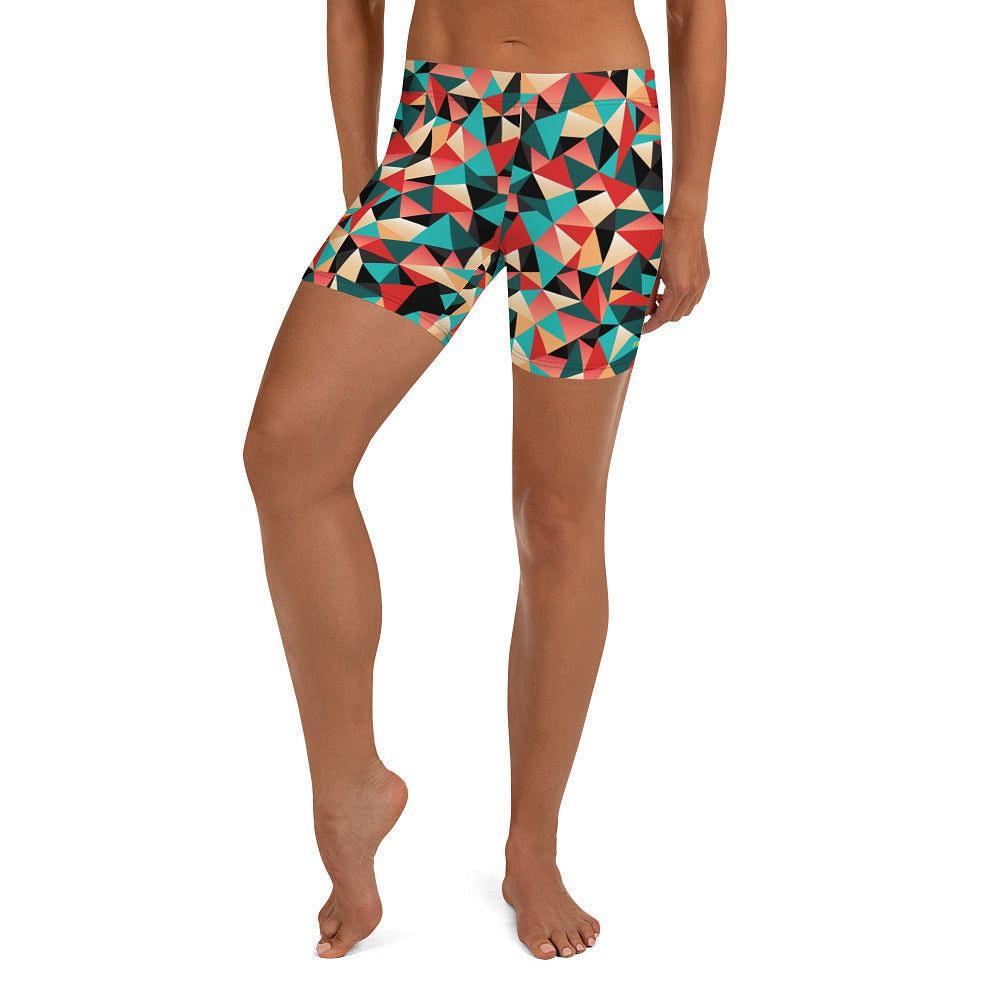 women's kaleidoscope shorts - mo.be