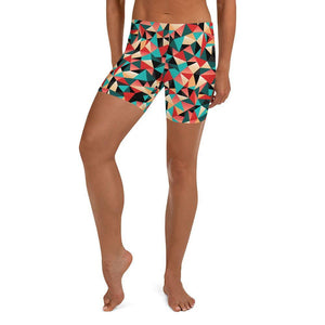 women's kaleidoscope shorts - mo.be