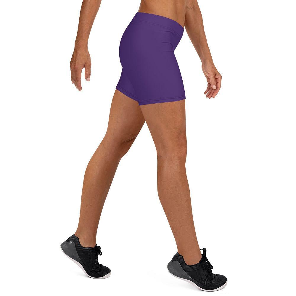 mo.be.fit women's purple shorts - mo.be