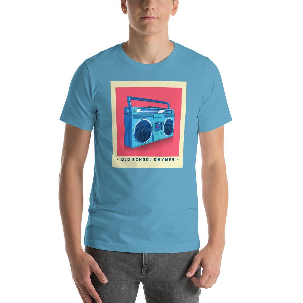 old school rhymes t-shirt - mo.be