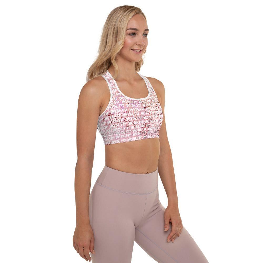 mo.be.fit padded sports bra - mo.be