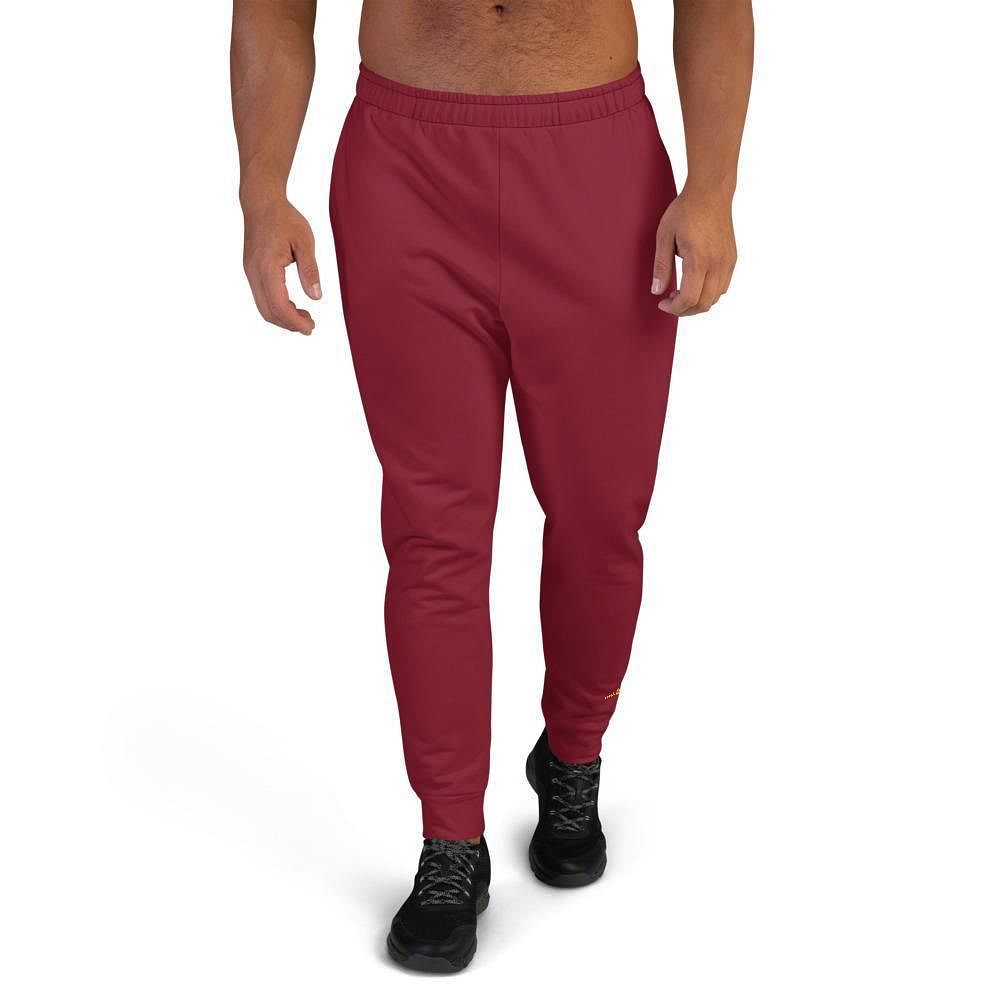 men's maroon joggers - mo.be